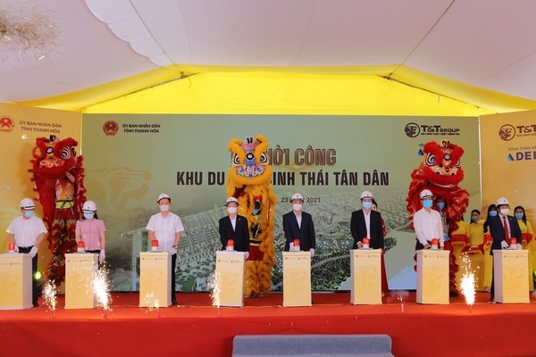 Tập Đoàn T&T Group khởi công dự án Khu du lịch sinh thái Tân Dân hơn 3.600 tỷ đồng tại Thanh Hóa