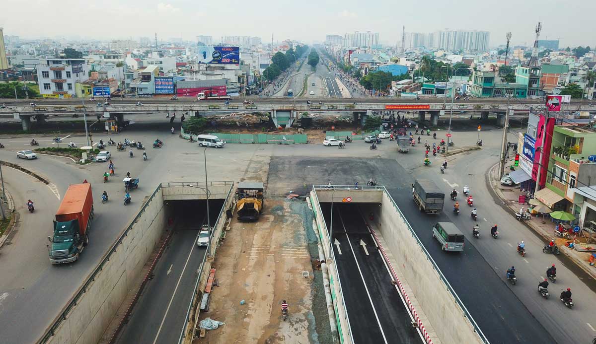 Hầm chui An Sương chính thức thông xe đòn bẩy cho thị trường BĐS Tây Bắc TpHCM