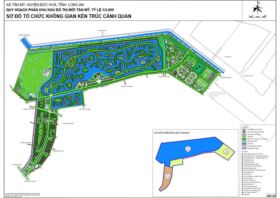 Duyệt quy hoạch 1/500 khu đô thị mới Vinhomes Tân Mỹ gần 1.000ha ngay Trung Tâm Hành Chính Hậu Nghĩa - Đức Hoà