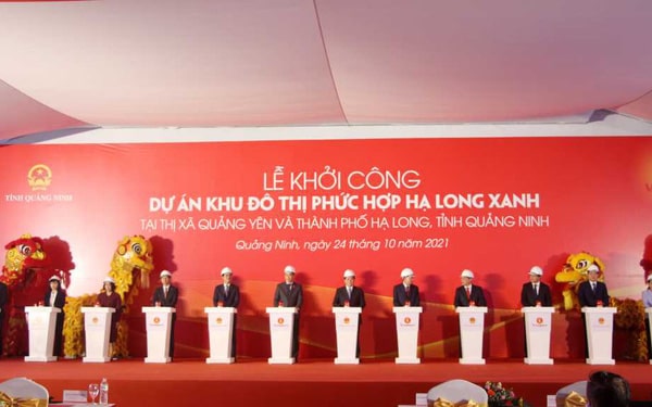 Vingroup khởi công siêu dự án Hạ Long Xanh quy mô 10 tỷ USD tại Quảng Ninh